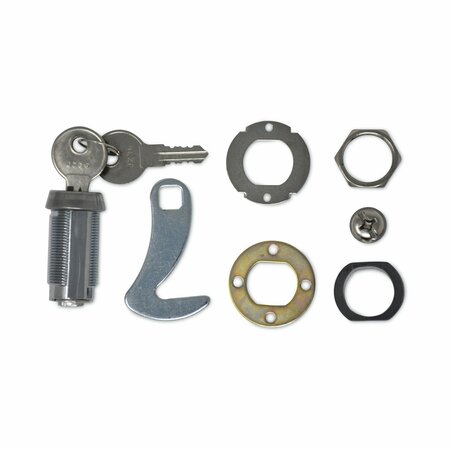 RUBBERMAID COMMERCIAL Plaza Container Replacement Parts, Keyed Cam Lock Kit with Two Keys FG3964L60000